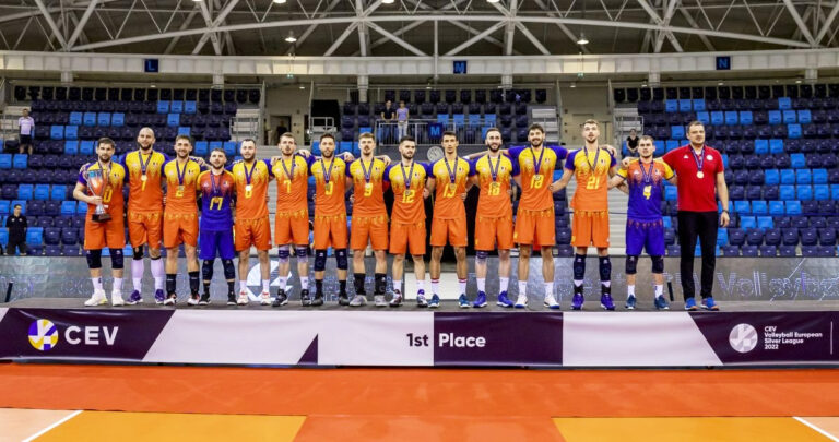 România a câștigat Silver European League la volei masculin