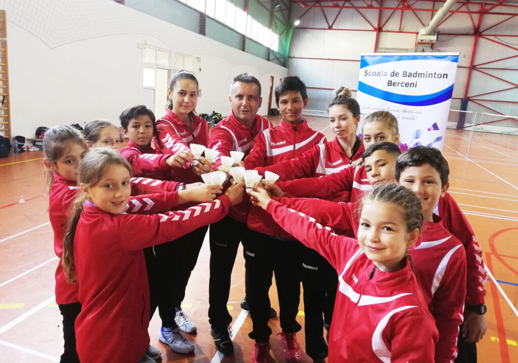Clubul Sportiv Comuna Berceni „fabrica” de campioni a badmintonului